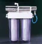 1-2 GPM - Dual Filter System with UV Disinfection - 10" Filter