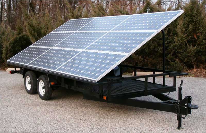 Mobile Solar Power Unit