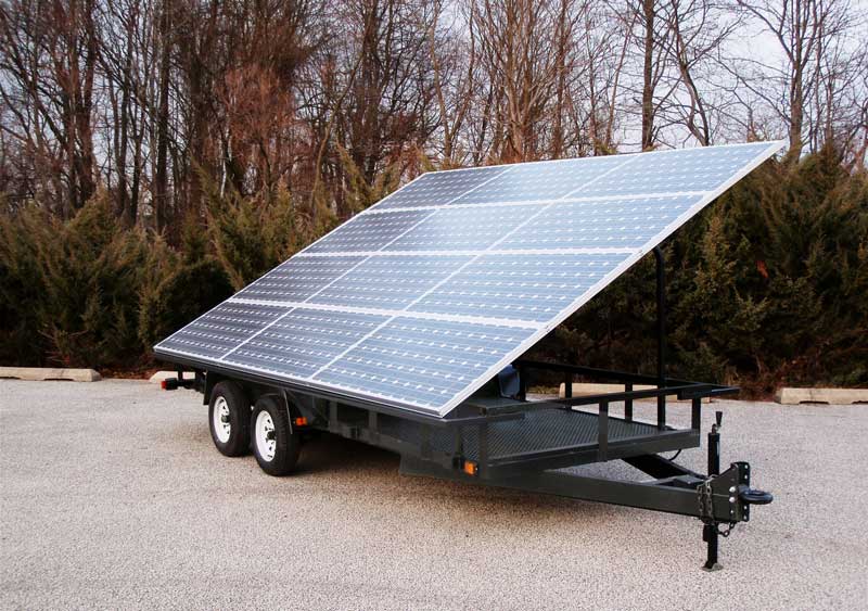 Mobile Solar Power Unit