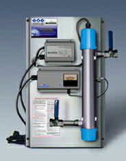 4 GPM - Ultraviolet System with Manual Shut-Off Valves, Alarm & UV Monitor - 120V/60 Hz