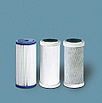 Set of Three 10" BB FiltersSediment, Carbon, GAC